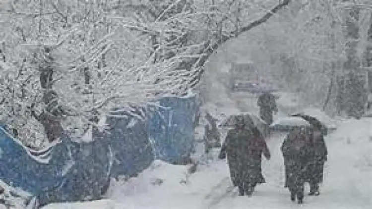 श्रीनगर में टूटा ठंड का रिकॉर्ड, न्यूनतम तापमान शून्य से 7.8 डिग्री सेल्सियस नीचे