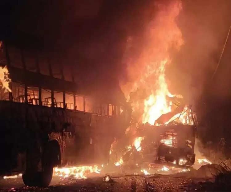 बुल्गारिया में बड़ा हादसा, बस में आग लगने से 46 लोगों की मौत