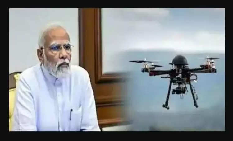 ड्रोन महोत्सव का प्रधानमंत्री मोदी ने किया उद्घाटन, बोले- 2030 तक भारत बनेगा 'ड्रोन हब'