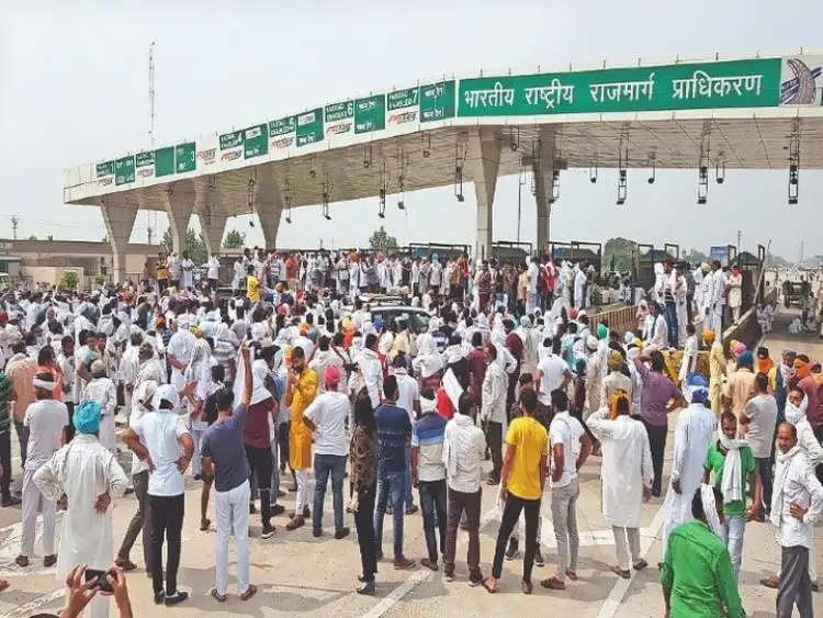 किसान आंदोलन: आगरा-दिल्ली नेशनल हाईवे पर दोबारा किसानों का आंदोलन, सर्विस रोड पर धरना देने पर सहमति