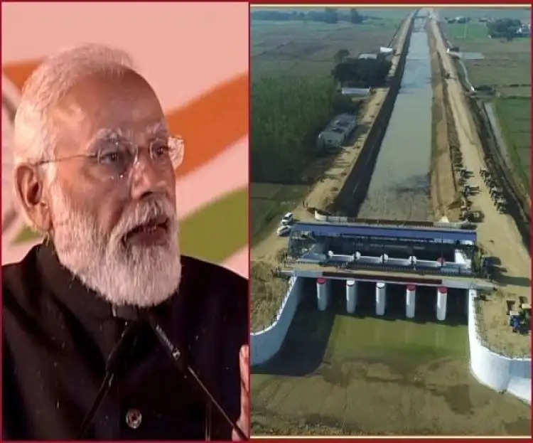 प्रधानमंत्री नरेन्द्र मोदी आज बलरामपुर में सरयू नहर परियोजना का करेंगे लोकार्पण