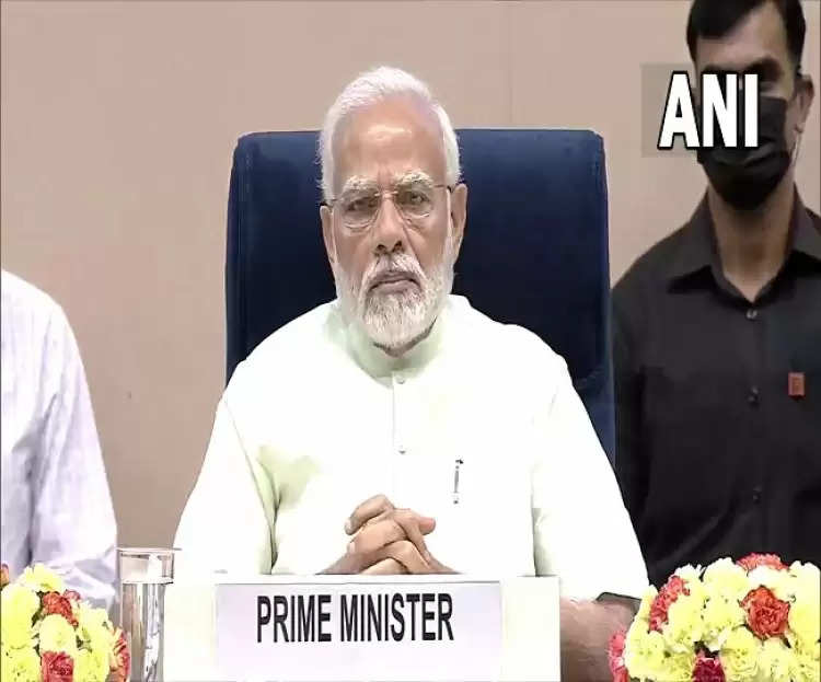 PM Narendra Modi Iconic Week: पीएम मोदी बोले - हमारी सरकार ने आठ सालों में दी देश के विकास को गति