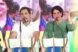 वायनाड में राहुल गांधी ने सत्यमेव जयते के नारे के साथ किया रोड शो, प्रियंका बोलीं...