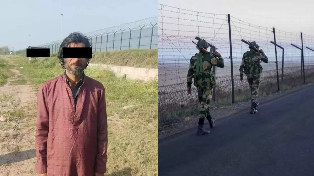 पंजाब में भारत-पाकिस्तान सीमा के पास BSF की कार्रवाई, दो दिन में तीसरा घुसपैठ गिरफ्तार